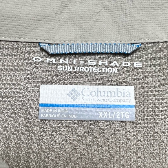 Columbia® Omni Shade® Button Down Short Sleeve Shirt XXL - Picture 8 of 12